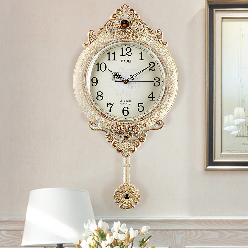 Luxury Lifestyle Homes - Chinese Style Minimalist Wall Clocks Luxury