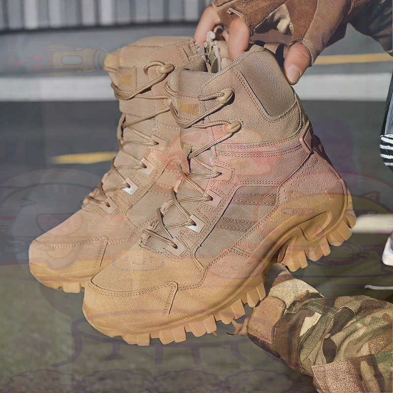 Luxury Lifestyle Grooming - Tan Long Barrel Deadlift Casual Sneakers