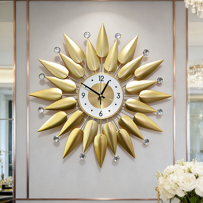 Luxury Wall Clock Metal Wall C - Luxury Lifestyle Homes recension och pris