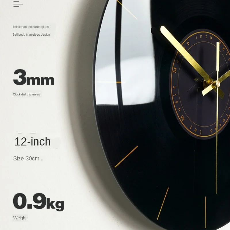 Luxury Silent Wall Clock Livin - Luxury Lifestyle Homes recension och pris