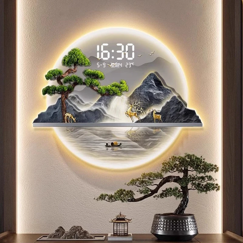 Chinese Style Design Wall Cloc - Luxury Lifestyle Homes recension och pris