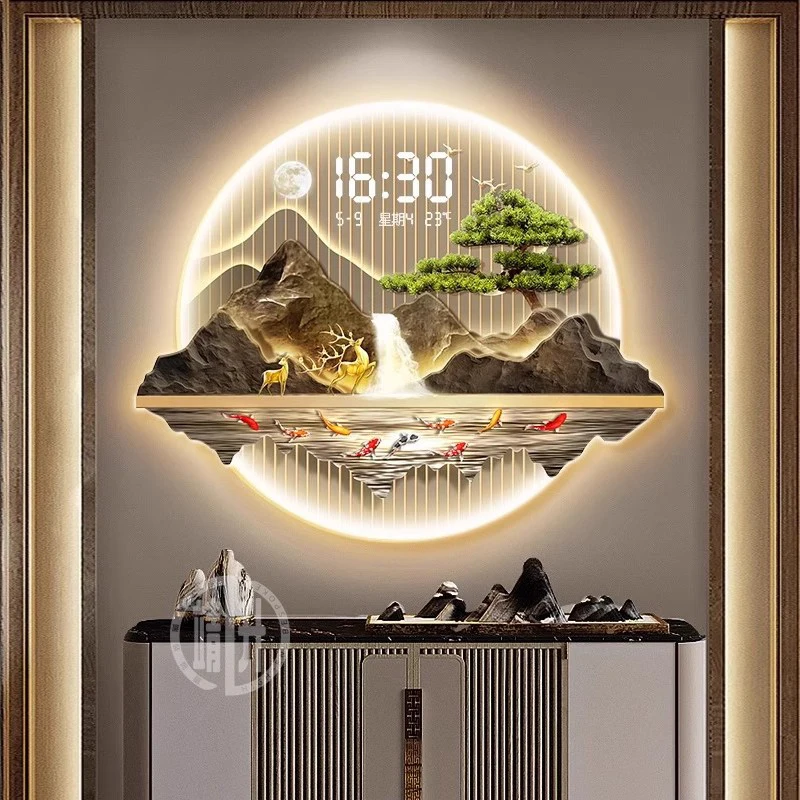 Chinese Style Design Wall Cloc - Luxury Lifestyle Homes recension och pris