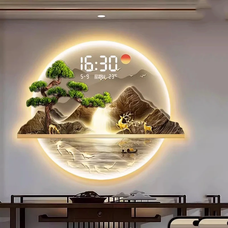 Chinese Style Design Wall Cloc - Luxury Lifestyle Homes recension och pris