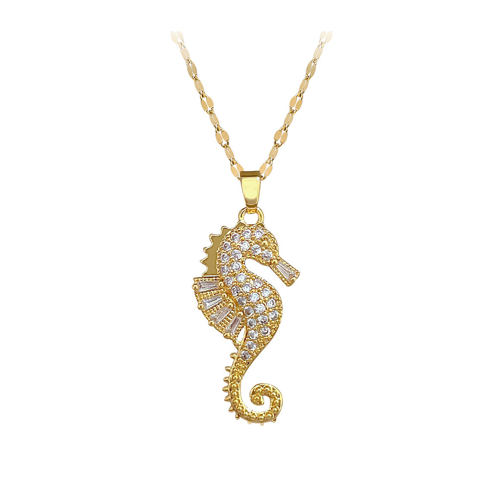 Luxury Bohemian Seahorse Neckl - Luxury Lifestyle Jewelry recension och pris