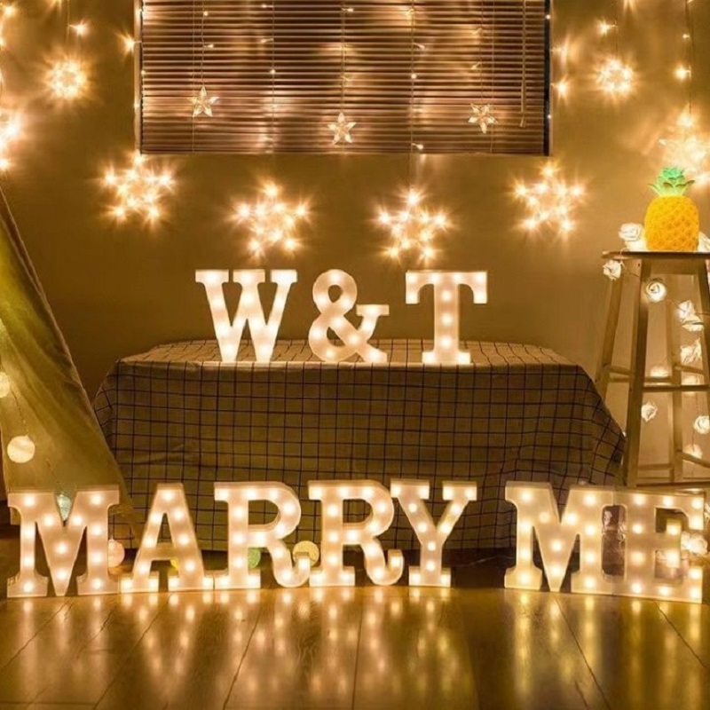 Luxury Alphabet Letter LED Lig - Luxury Lifestyle Items recension och pris