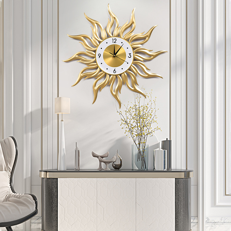 Nordic Gold Wall Clock Living  - Luxury Lifestyle Homes recension och pris