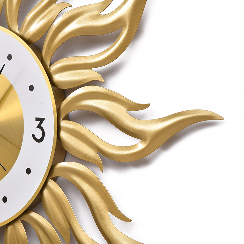 Nordic Gold Wall Clock Living  - Luxury Lifestyle Homes recension och pris