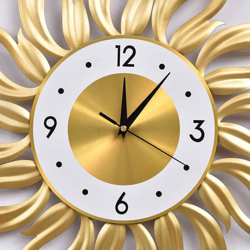 Nordic Gold Wall Clock Living  - Luxury Lifestyle Homes recension och pris