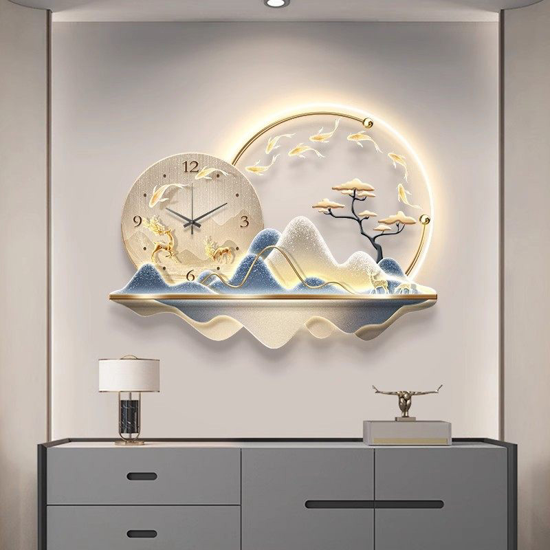 Art Mural Led Clock Wall Luxur - Luxury Lifestyle Homes recension och pris