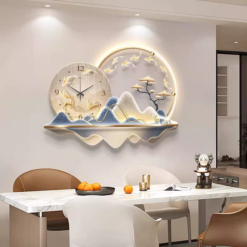 Art Mural Led Clock Wall Luxur - Luxury Lifestyle Homes recension och pris