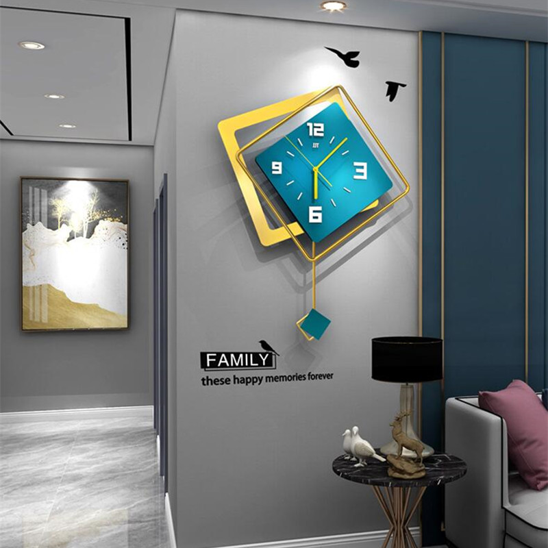 3D Nordic square Swing Wall Cl - Luxury Lifestyle Homes recension och pris