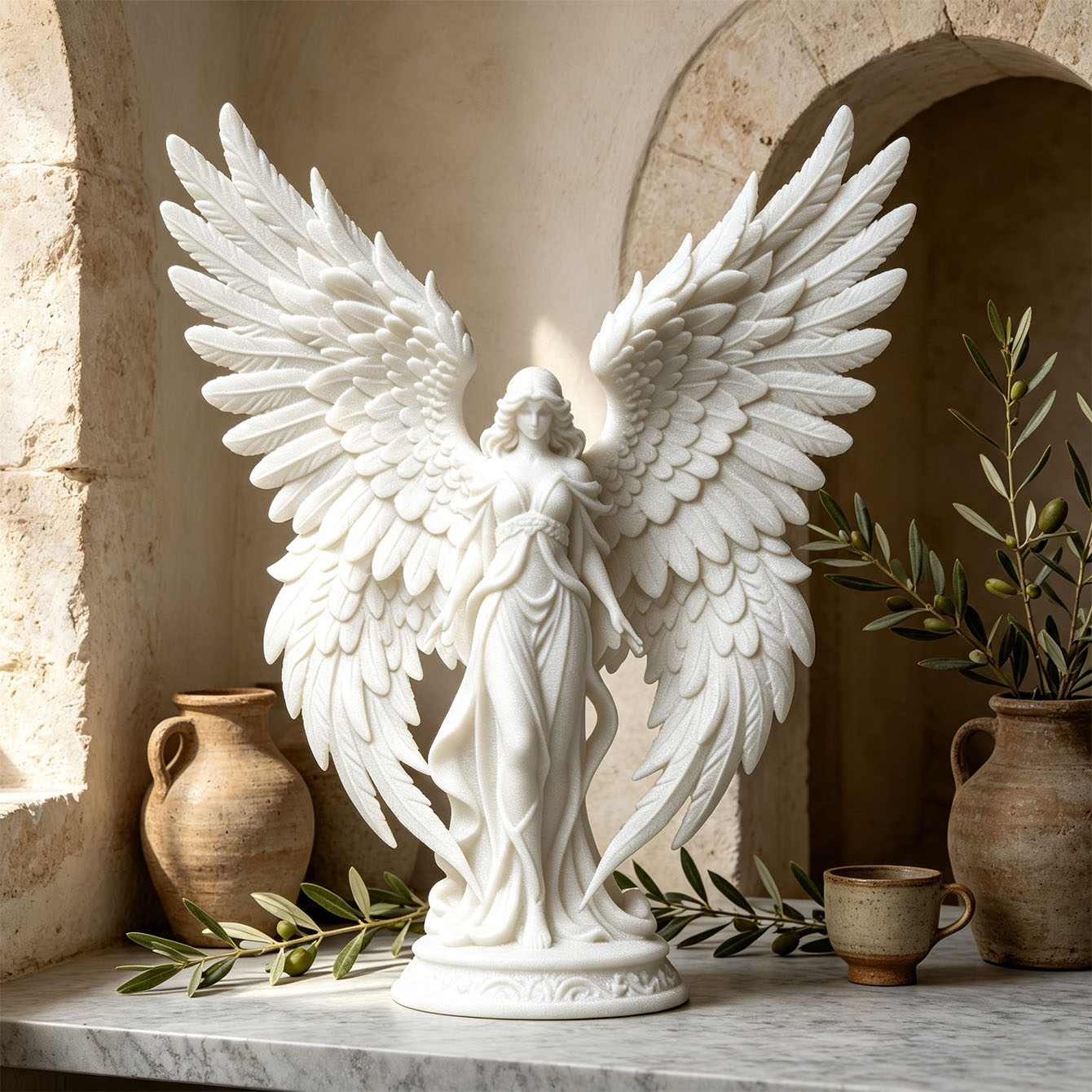 Light Luxury 3D Printed Angel  - Luxury Lifestyle Items recension och pris
