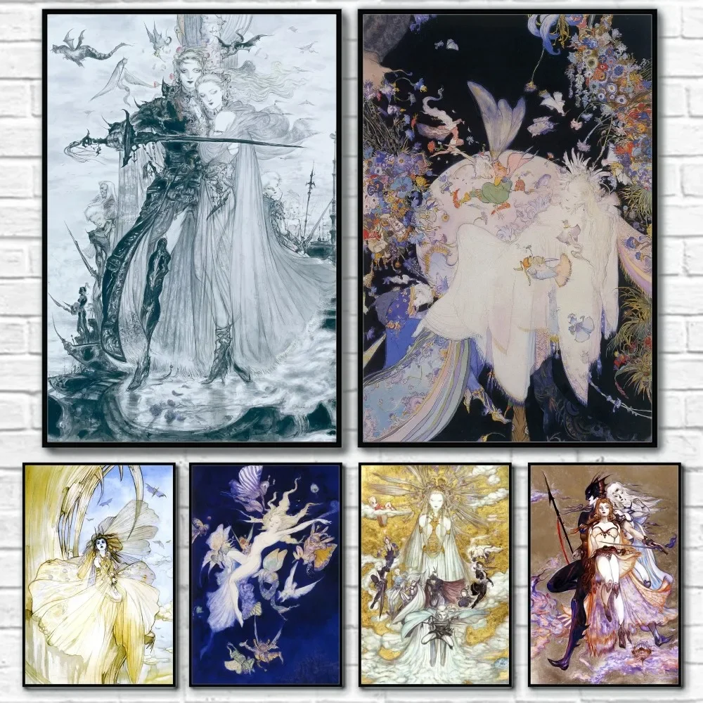 Yoshitaka Amano Final Fantasy  - Luxury Lifestyle Items recension och pris